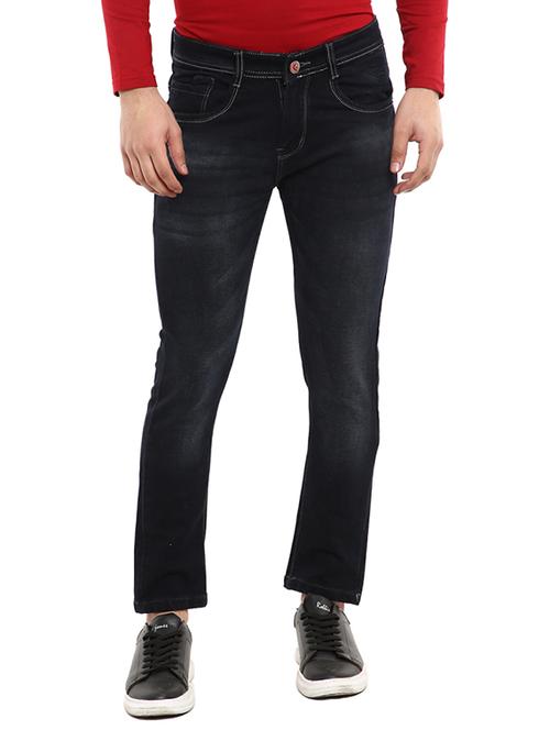men solid mid rise jeans - 19186791 - Very Small Image - 1