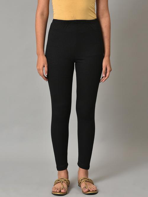 high rise solid leggings - 19186860 - Very Small Image - 1