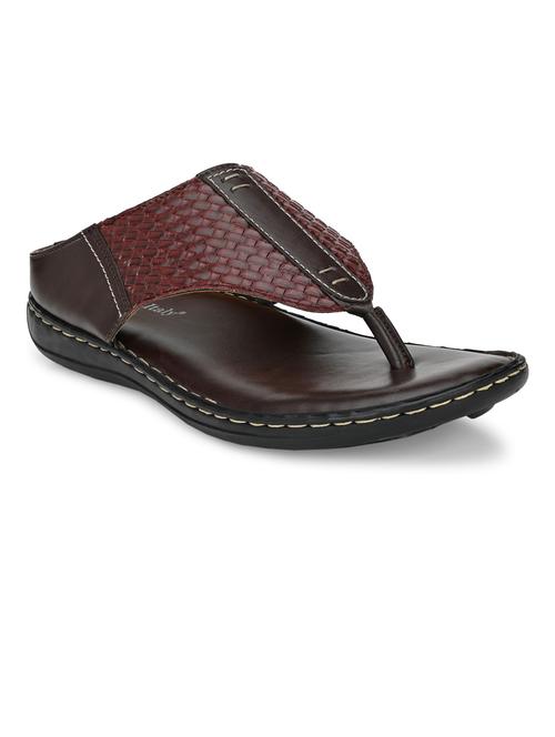 brown slip on sandal - 19190273 - Very Small Image - 1