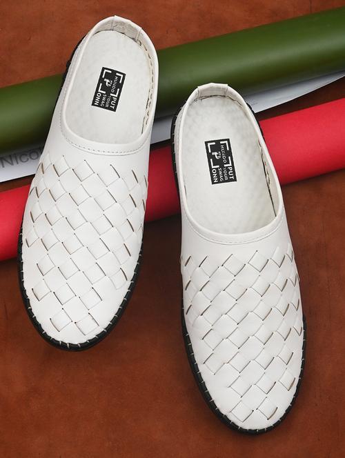 white slip on sandal - 19190366 - Very Small Image - 1