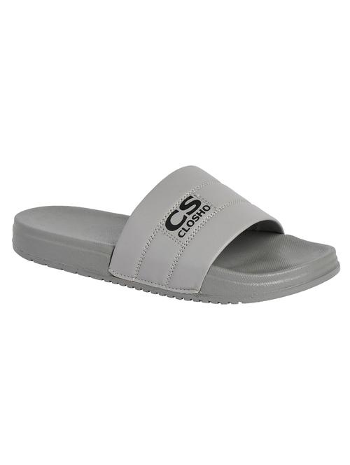 grey slip on flip flop - 19193238 - Very Small Image - 1
