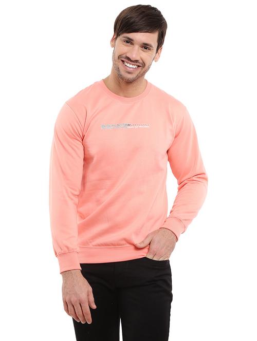 mens chest print sweatshirt - 19196149 - Very Small Image - 1