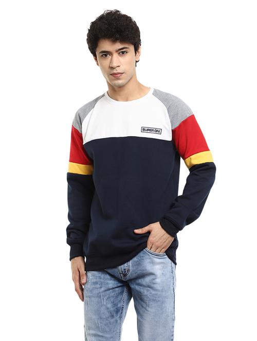 printed round neck sweatshirt - 19196153 - Very Small Image - 1