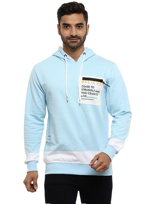 mens placement print sweatshirt - 19196177 - Very Small Image - 1