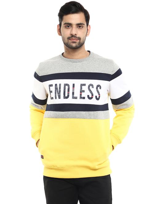 round neck printed sweatshirt - 19196188 - Very Small Image - 1