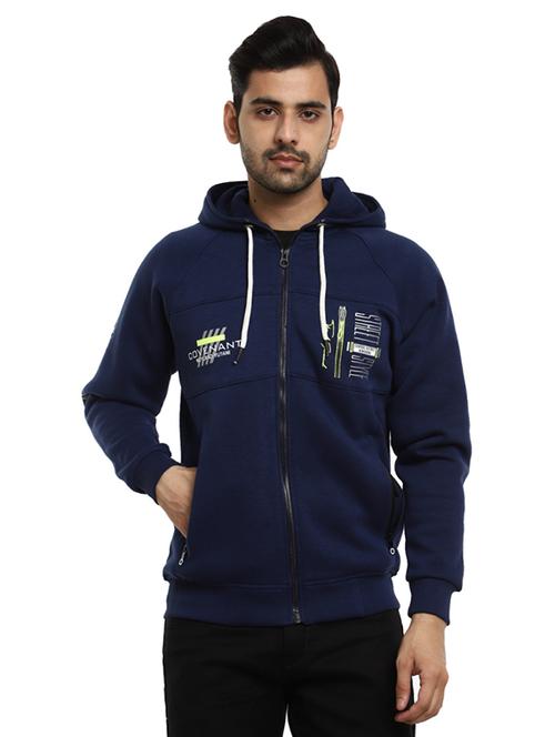 mens placement print sweatshirt - 19196198 - Very Small Image - 1