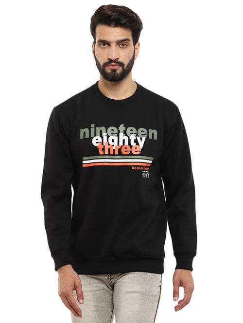 mens chest print sweatshirt - 19196210 - Very Small Image - 1