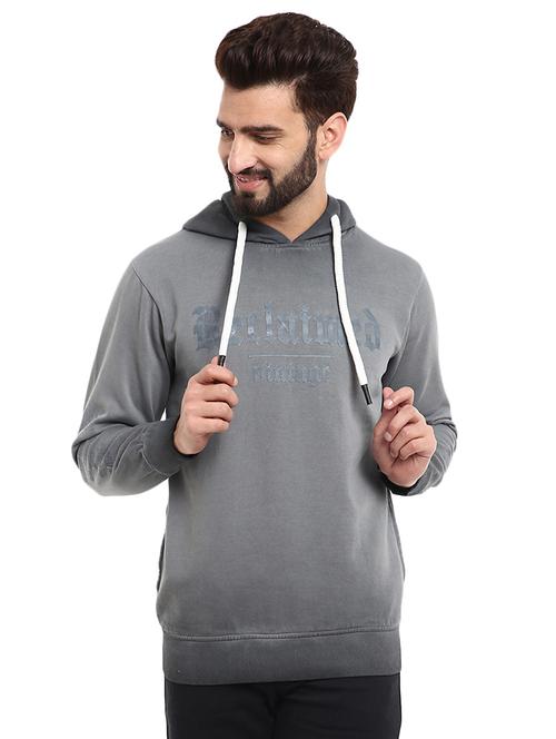 mens chest print sweatshirt - 19196259 - Very Small Image - 1
