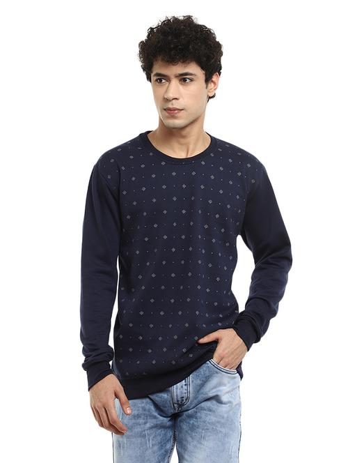mens all over print sweatshirt - 19196271 - Very Small Image - 1