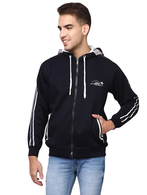 hooded neck printed sweatshirt - 19196287 - Very Small Image - 1