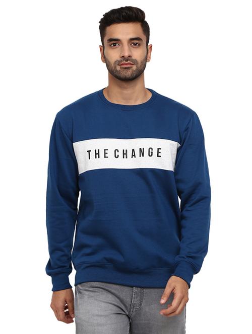 mens color block sweatshirt - 19196404 - Very Small Image - 1