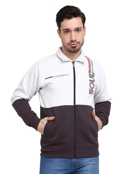 mens color block sweatshirt - 19196433 - Very Small Image - 1