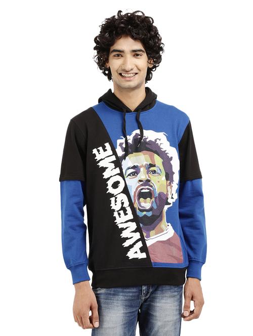 mens color block sweatshirt - 19196463 - Very Small Image - 1