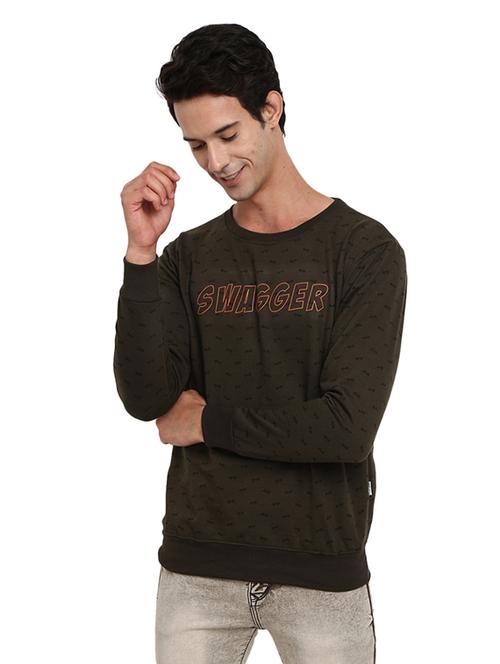 mens all over print sweatshirt - 19196474 - Very Small Image - 1