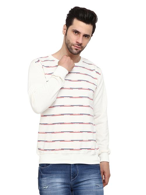 mens striped sweatshirt - 19196483 - Very Small Image - 1
