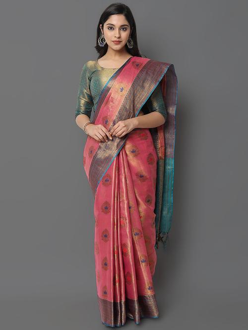 self design kanjivaram saree - 19198045 - Very Small Image - 1