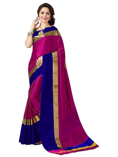 self design woven saree with blouse - 19198120 - Very Small Image - 1