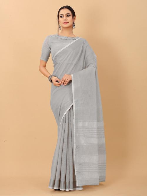 self design woven saree - 19198154 - Very Small Image - 1