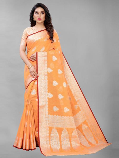 multi colored printed saree - 19198938 - Very Small Image - 1