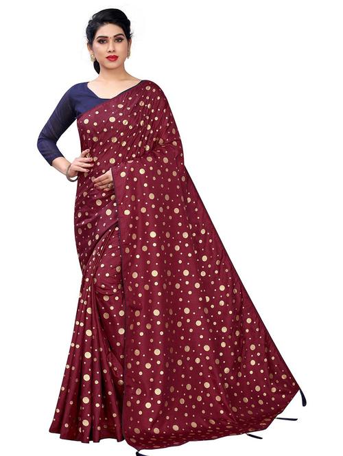 tassel detailed printed saree - 19199356 - Very Small Image - 1