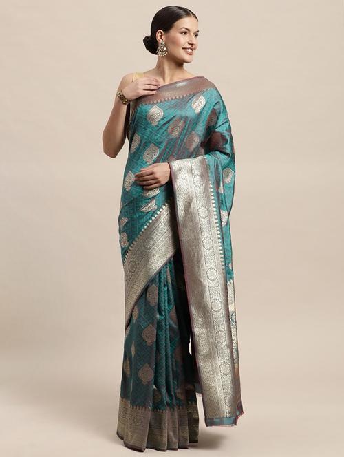 self design kanjivaram saree - 19199906 - Very Small Image - 1