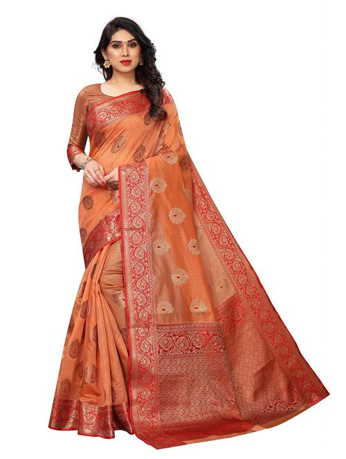 self design kanjivaram saree - 19200018 - Very Small Image - 1