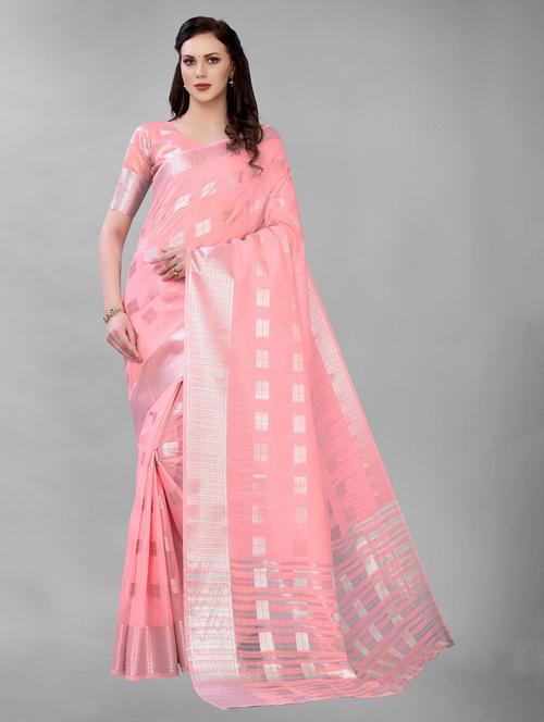 self design woven saree - 19200213 - Very Small Image - 1