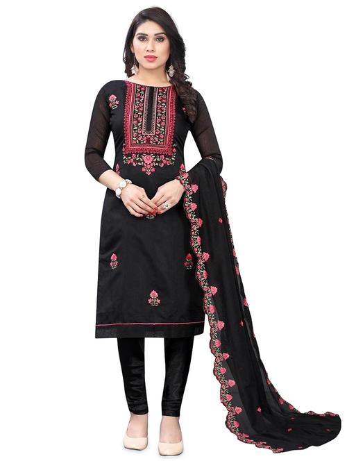 embroidered unstitched suit set - 19200672 - Very Small Image - 1