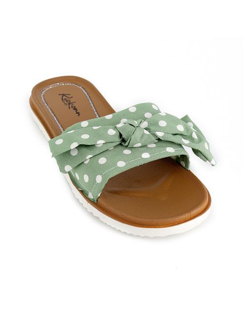 green slip on sandal - 19201074 - Very Small Image - 1