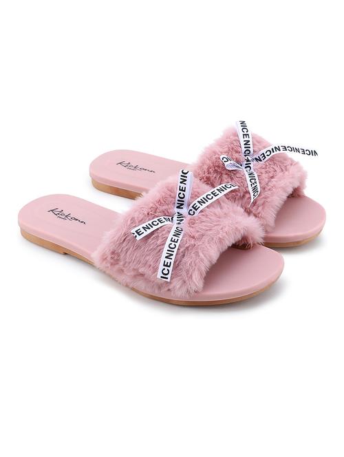 pink slip on sandal - 19201093 - Very Small Image - 1