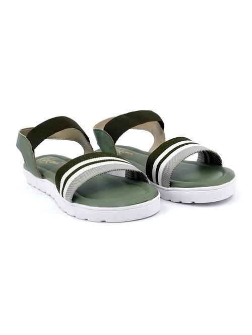 green back straps sandals - 19201142 - Very Small Image - 1