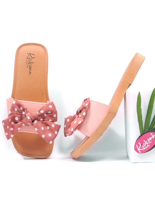 pink slip on sandal - 19201272 - Very Small Image - 1