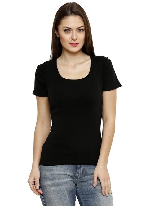 scoop neck solid tank top top - 19201374 - Very Small Image - 1