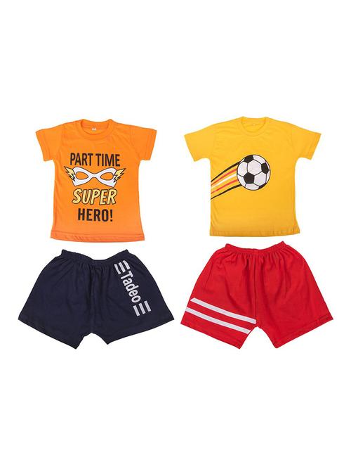 combo pack of printed shorts set - 19201443 - Very Small Image - 1