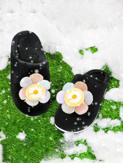black slip on flip flop - 19201595 - Very Small Image - 1