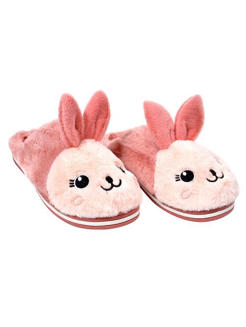 cute furry puff flip flop - 19201601 - Very Small Image - 1