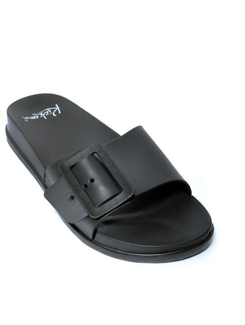 women black flats flip flop - 19201776 - Very Small Image - 1