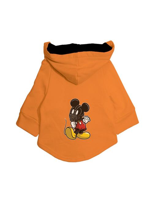 quirky printed full sleeves pet hoodie - 19204276 - Very Small Image - 1