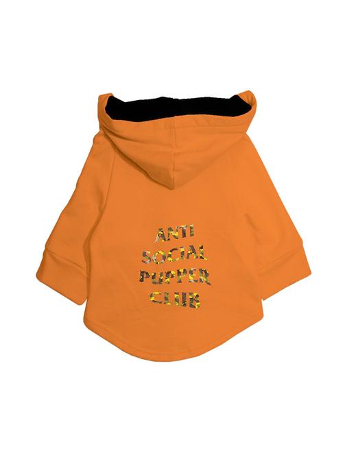 quirky printed full sleeves pet hoodie - 19204291 - Very Small Image - 1