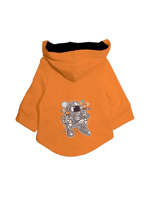 quirky printed full sleeves pet hoodie - 19204306 - Very Small Image - 1