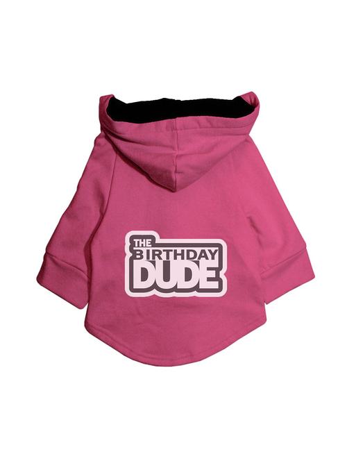 quirky printed full sleeves pet hoodie - 19204356 - Very Small Image - 1