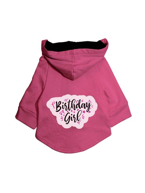quirky printed full sleeves pet hoodie - 19204406 - Very Small Image - 1