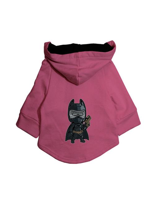 quirky printed full sleeves pet hoodie - 19204486 - Very Small Image - 1