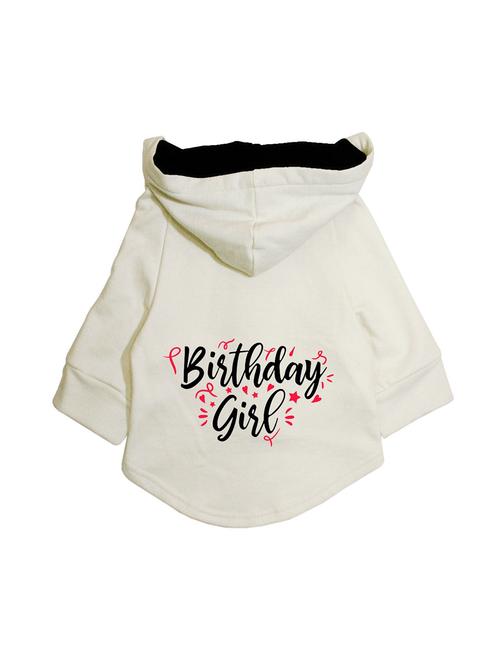 quirky printed full sleeves pet hoodie - 19204622 - Very Small Image - 1