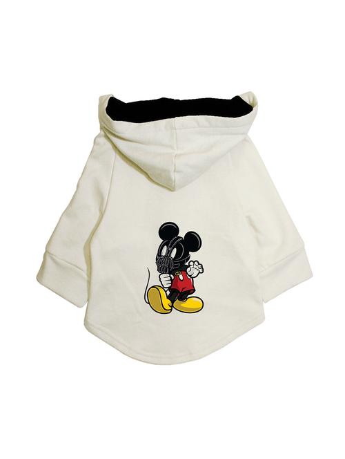 quirky printed full sleeves pet hoodie - 19204632 - Very Small Image - 1