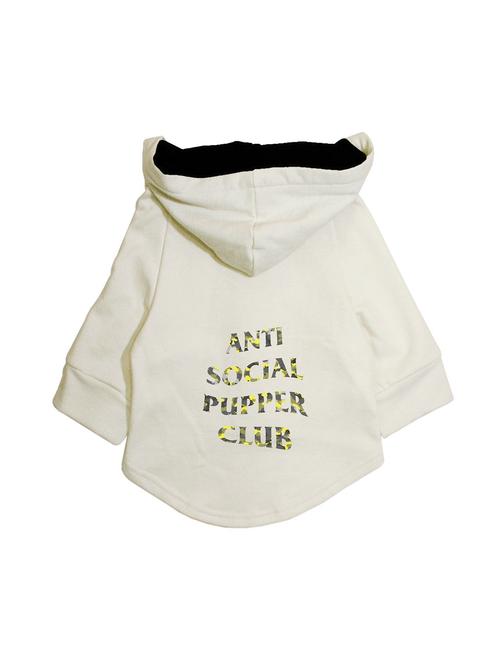 quirky printed full sleeves pet hoodie - 19204642 - Very Small Image - 1