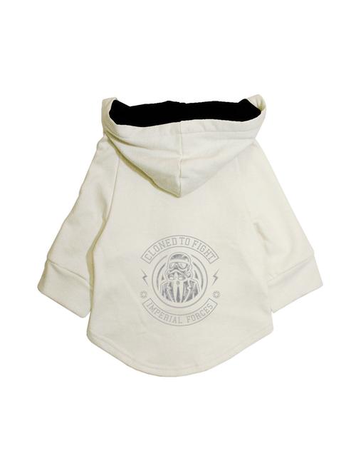 quirky printed full sleeves pet hoodie - 19204682 - Very Small Image - 1