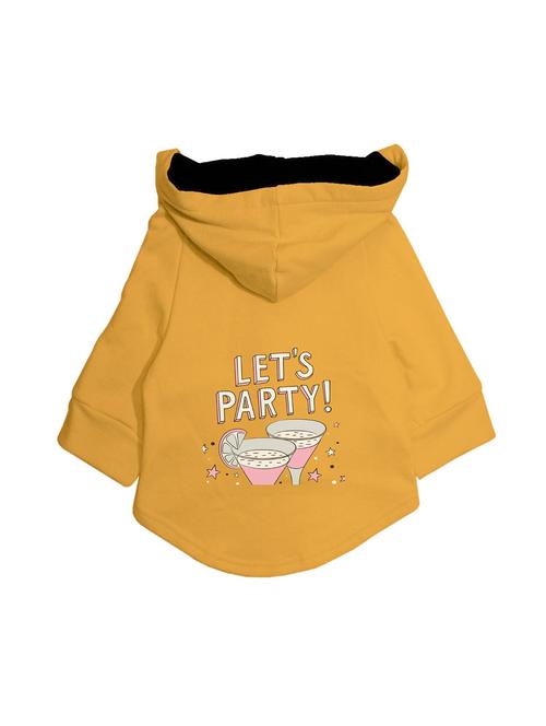 quirky printed full sleeves pet hoodie - 19204702 - Very Small Image - 1