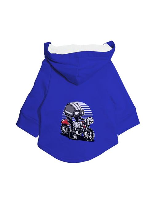quirky printed full sleeves pet hoodie - 19204792 - Very Small Image - 1