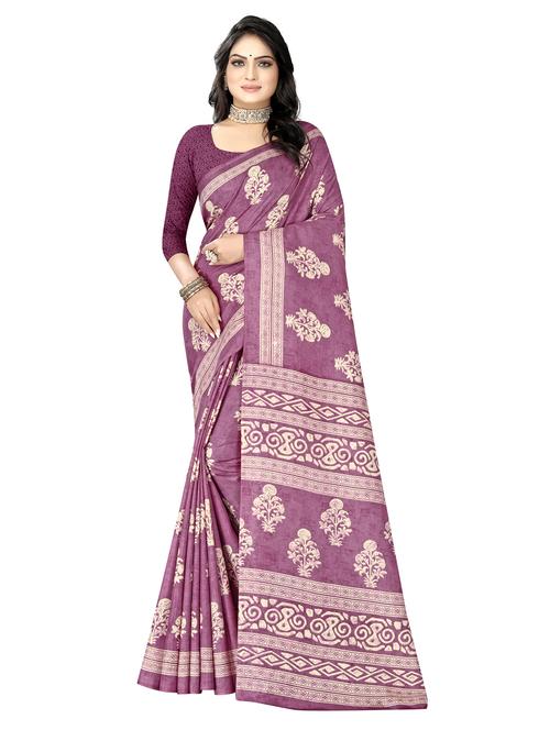 bagru printed saree with blouse - 19204834 - Very Small Image - 1